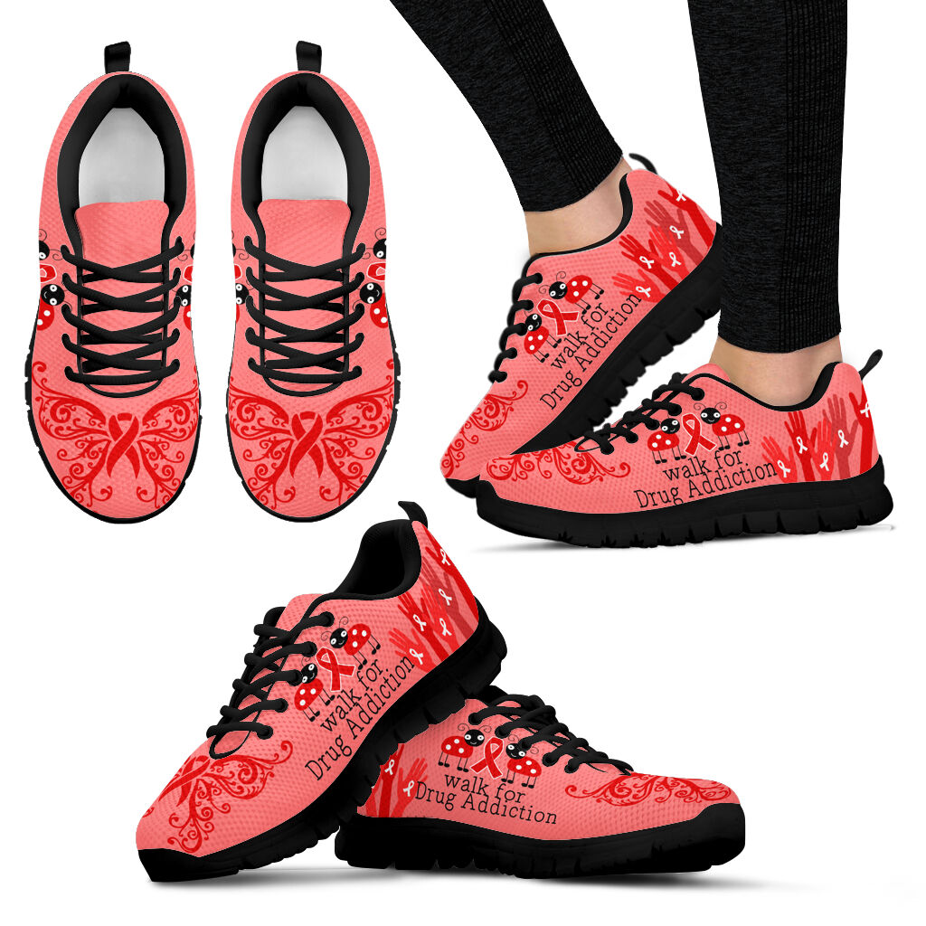 Walk For Drug Addiction Shoes Sneaker Walking Shoes Best Gift For Men And Women 1 Walk For Drug Addiction Shoes Sneaker Walking Shoes Best Gift For Men And Women 1