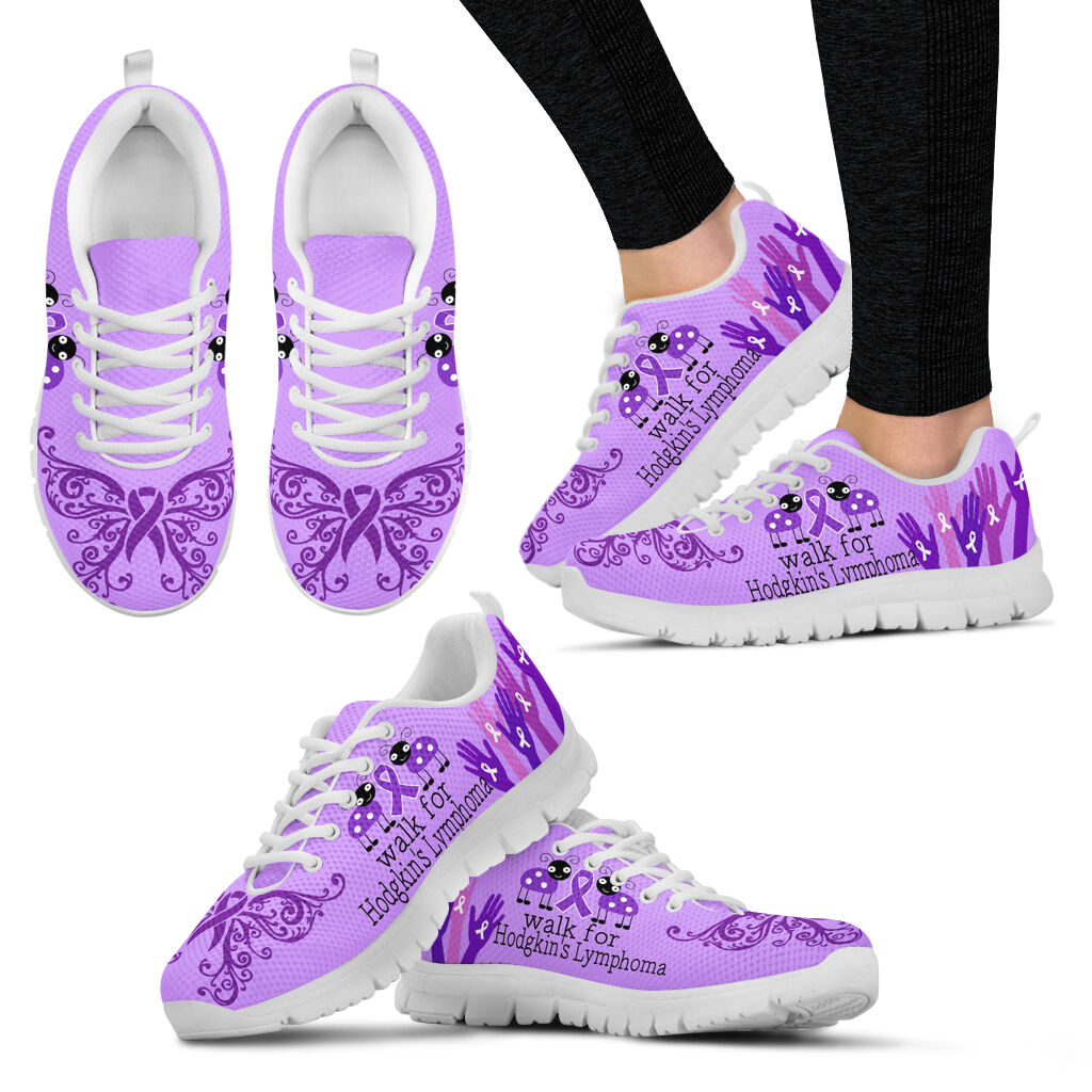Walk For Hodgkin s Lymphoma Shoes Sneaker Walking Shoes Best Gift For Men And Women 1 Walk For Hodgkin s Lymphoma Shoes Sneaker Walking Shoes Best Gift For Men And Women 1