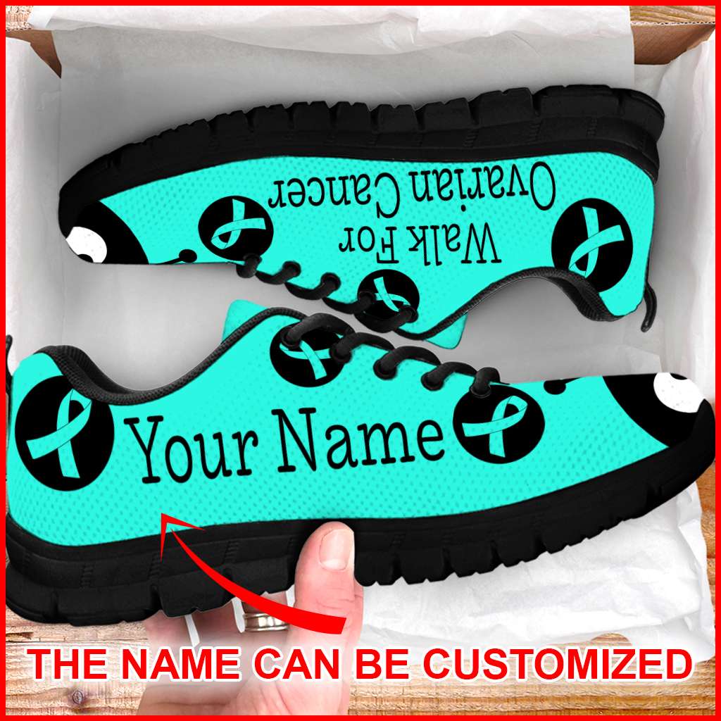 Walk For Ovarian Cancer Shoes Lady Bug Sneaker Personalized Custom Best Shoes For Men And Women 3