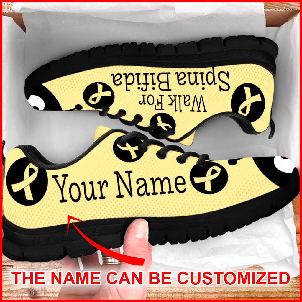 Walk For Spina Bifida Shoes Lady Bug Sneaker Personalized Custom Best Shoes For Men And Women 3