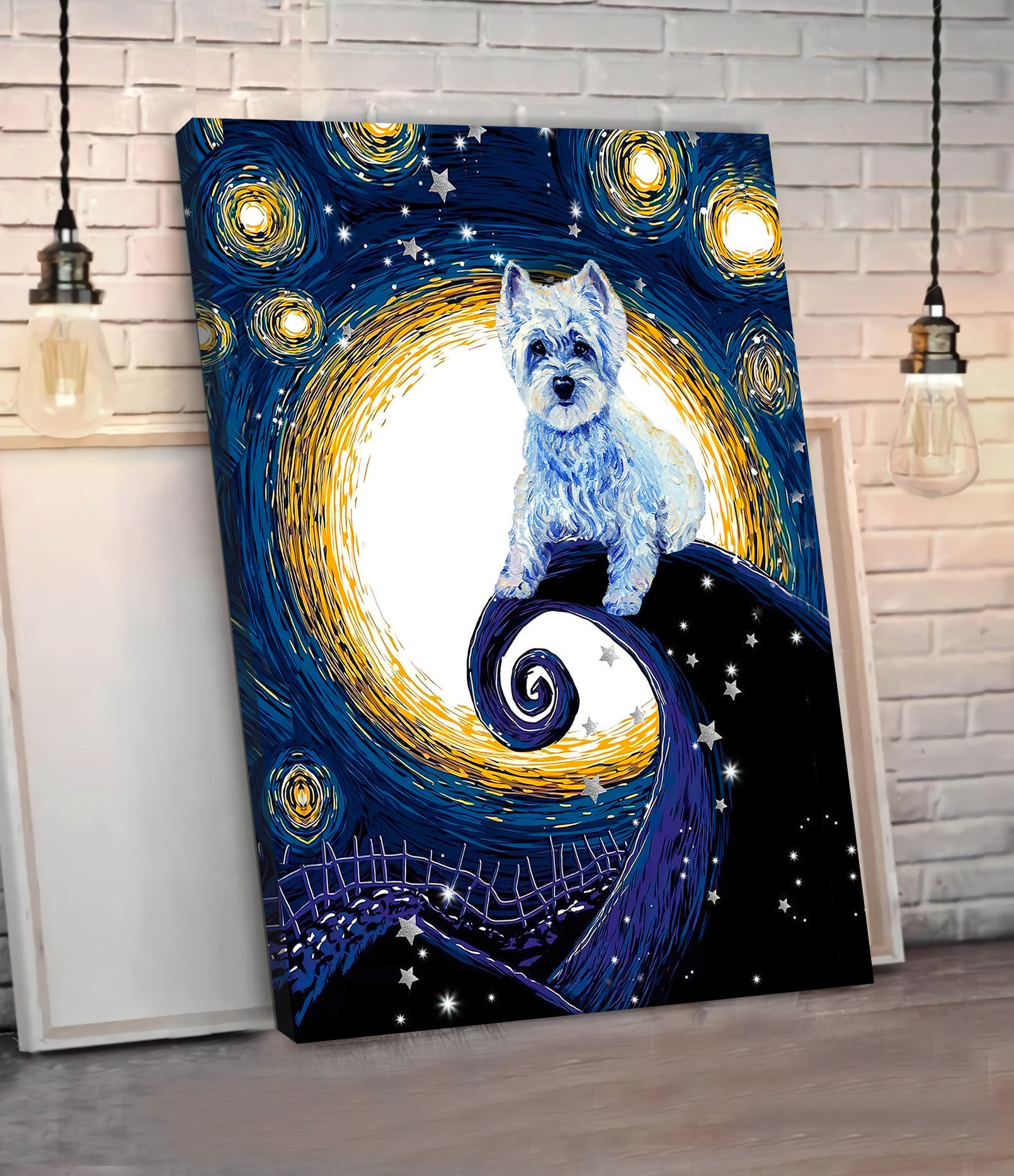 West Highland White Terrier Poster Canvas Dog Canvas Wall Art Dog Lovers Gifts For Him Or Her 1 West Highland White Terrier Poster Canvas Dog Canvas Wall Art Dog Lovers Gifts For Him Or Her 1