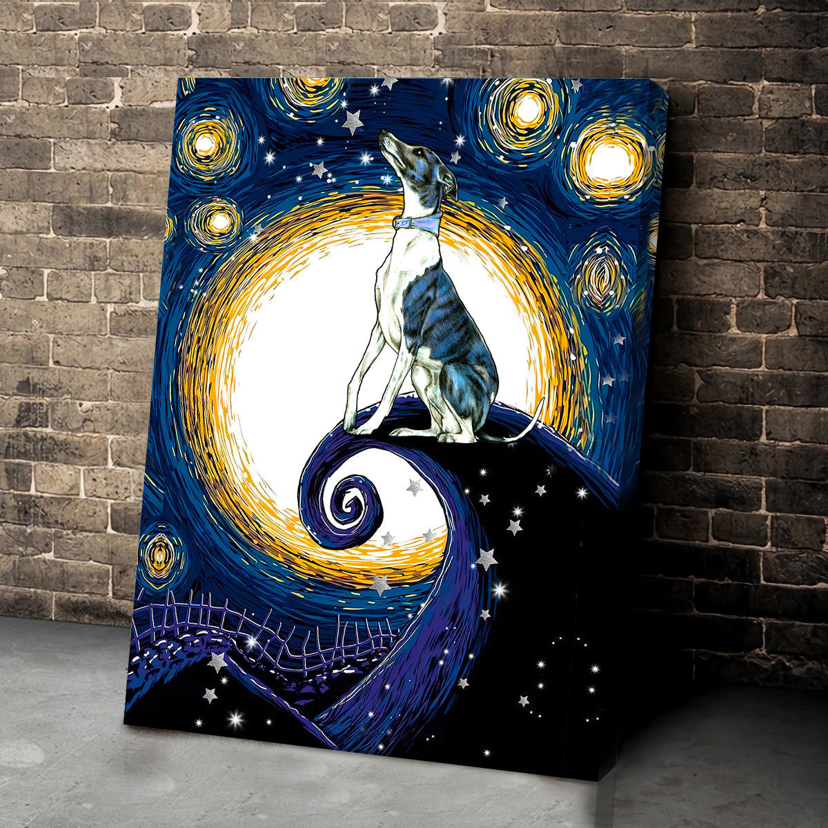 Whippet Poster Canvas Dog Canvas Wall Art Dog Lovers Gifts For Him Or Her 3 Whippet Poster Canvas Dog Canvas Wall Art Dog Lovers Gifts For Him Or Her 3
