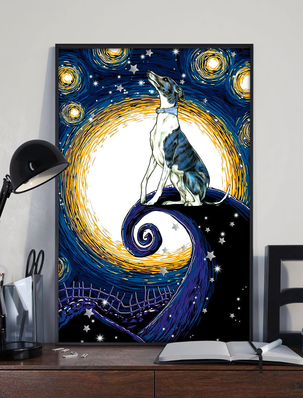 Whippet Poster Canvas Dog Canvas Wall Art Dog Lovers Gifts For Him Or Her 4 Whippet Poster Canvas Dog Canvas Wall Art Dog Lovers Gifts For Him Or Her 4