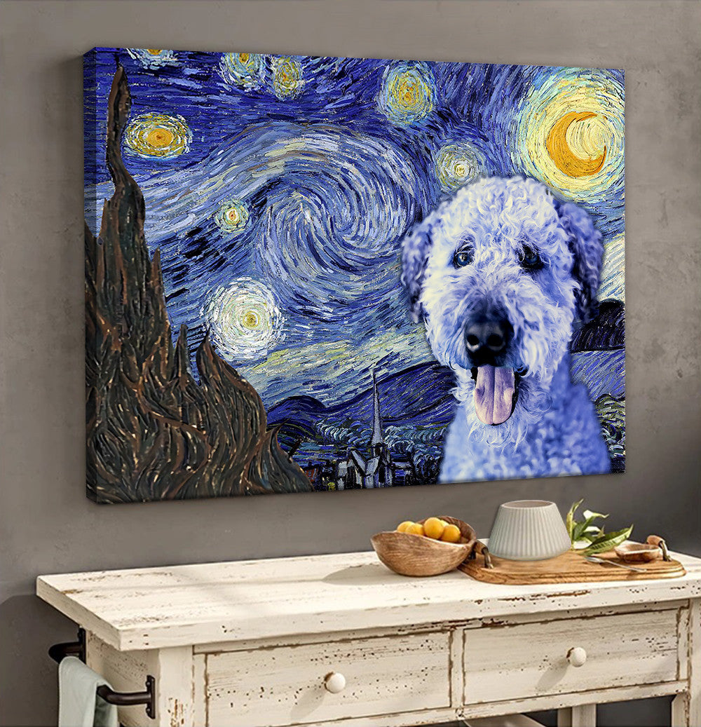 Whoodle Poster Matte Canvas Dog Wall Art Prints Painting On Canvas 2