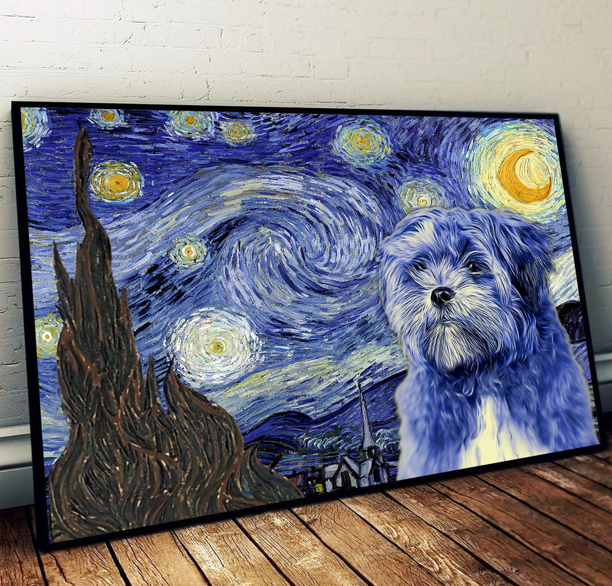 Zuchon Poster Matte Canvas Dog Wall Art Prints Painting On Canvas 1 Zuchon Poster Matte Canvas Dog Wall Art Prints Painting On Canvas 1