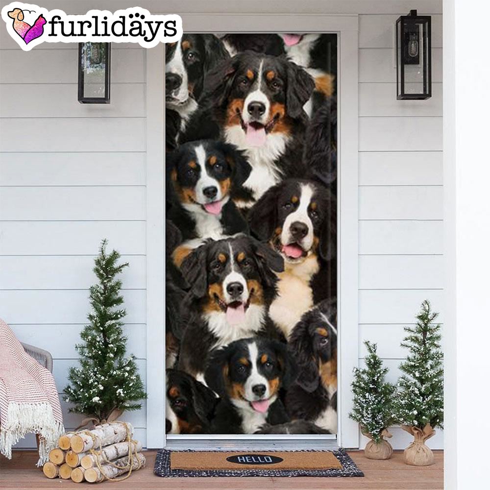 A Bunch Of Bernese Mountains Door Cover Great Gift Idea For Dog Lovers Dog Memorial Gift A Bunch Of Bernese Mountains Door Cover Great Gift Idea For Dog Lovers Dog Memorial Gift