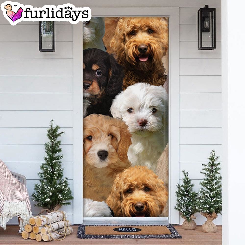 A Bunch Of Cavapoos Door Cover Great Gift Idea For Dog Lovers Dog Memorial Gift A Bunch Of Cavapoos Door Cover Great Gift Idea For Dog Lovers Dog Memorial Gift