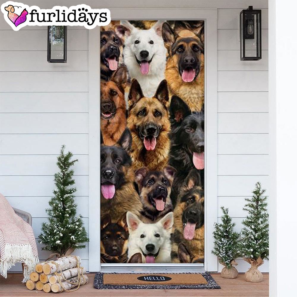 A Bunch Of German Shepherds Door Cover Great Gift Idea For Dog Lovers Dog Memorial Gift A Bunch Of German Shepherds Door Cover Great Gift Idea For Dog Lovers Dog Memorial Gift