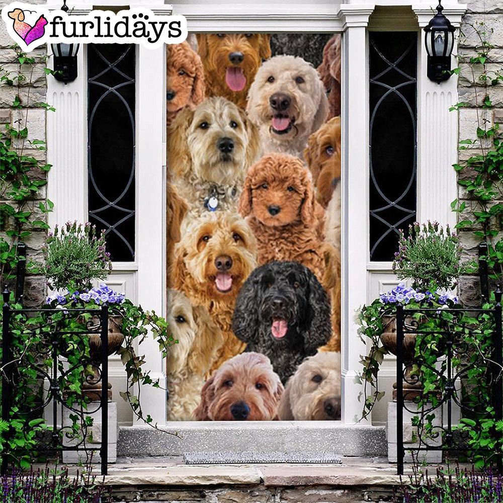 A Bunch Of Goldendoodles Door Cover Great Gift Idea For Dog Lovers Dog Memorial Gift A Bunch Of Goldendoodles Door Cover Great Gift Idea For Dog Lovers Dog Memorial Gift