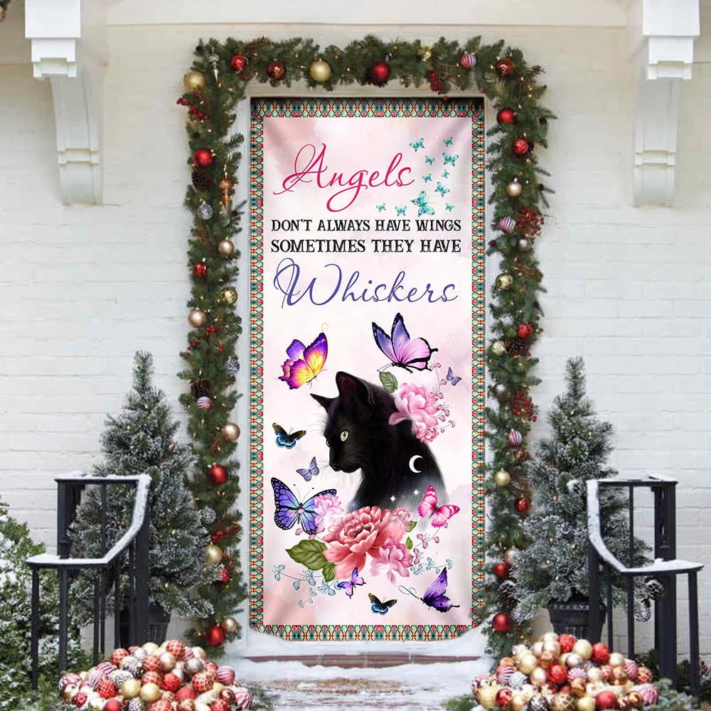 Angels Don t Always Have Wings. Cat In Heaven Door Cover 4 Angels Don t Always Have Wings. Cat In Heaven Door Cover 4
