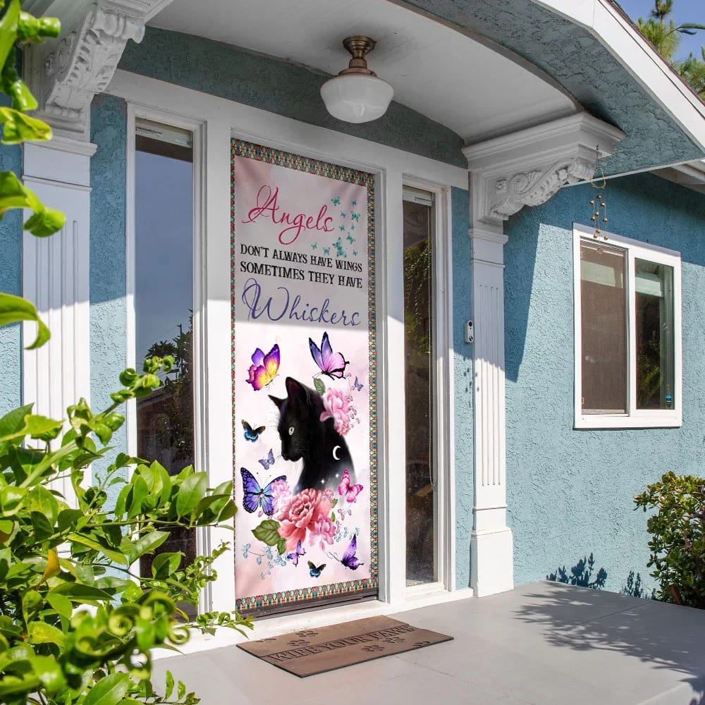 Angels Don t Always Have Wings. Cat In Heaven Door Cover 5 Angels Don t Always Have Wings. Cat In Heaven Door Cover 5