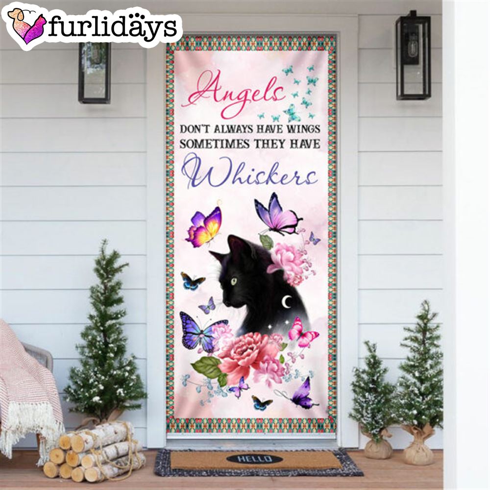 Angels Don t Always Have Wings. Cat In Heaven Door Cover 6 Angels Don t Always Have Wings. Cat In Heaven Door Cover 6
