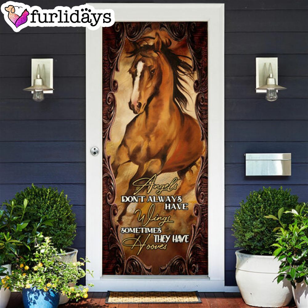Angels Don t Always Have Wings Sometimes They Have Hooves Door Cover Unique Gifts Doorcover 6 Angels Don t Always Have Wings Sometimes They Have Hooves Door Cover Unique Gifts Doorcover 6