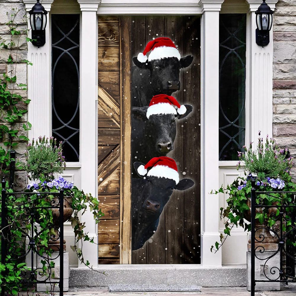Angus Cattle Door Cover Unique Gifts Doorcover Housewarming Gifts 2 Angus Cattle Door Cover Unique Gifts Doorcover Housewarming Gifts 2