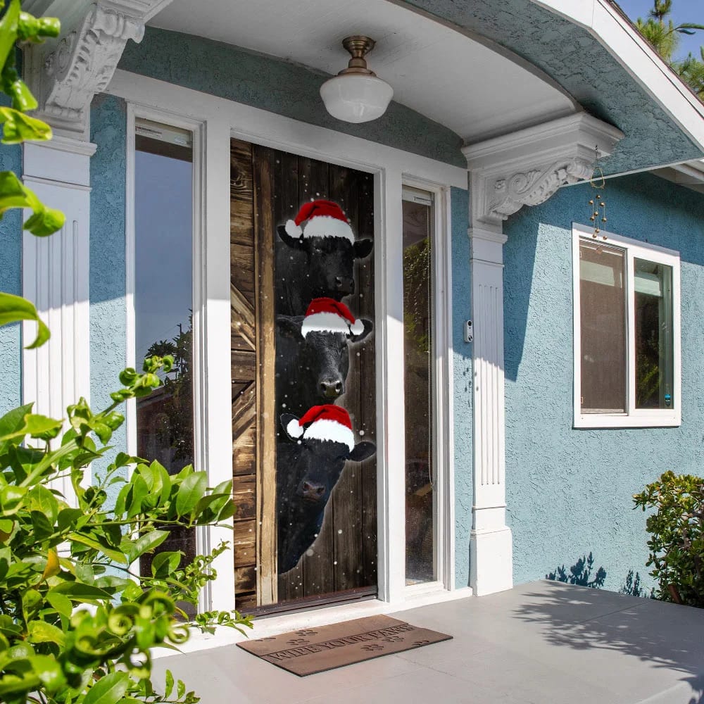 Angus Cattle Door Cover Unique Gifts Doorcover Housewarming Gifts 4 Angus Cattle Door Cover Unique Gifts Doorcover Housewarming Gifts 4