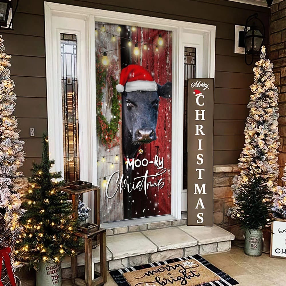 Angus Moory Christmas Door Cover Front Door Christmas Cover Christmas Outdoor Decoration Unique Gifts Doorcover 2