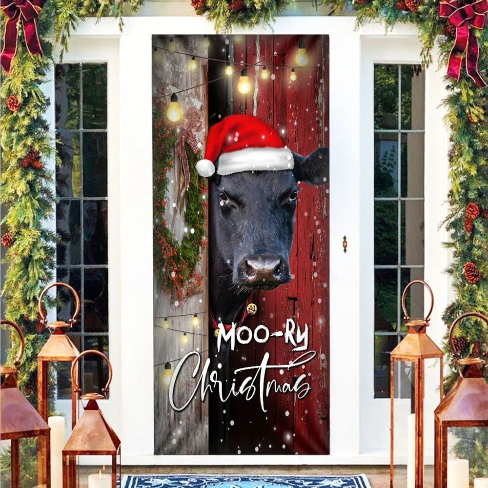 Angus Moory Christmas Door Cover Front Door Christmas Cover Christmas Outdoor Decoration Unique Gifts Doorcover 3