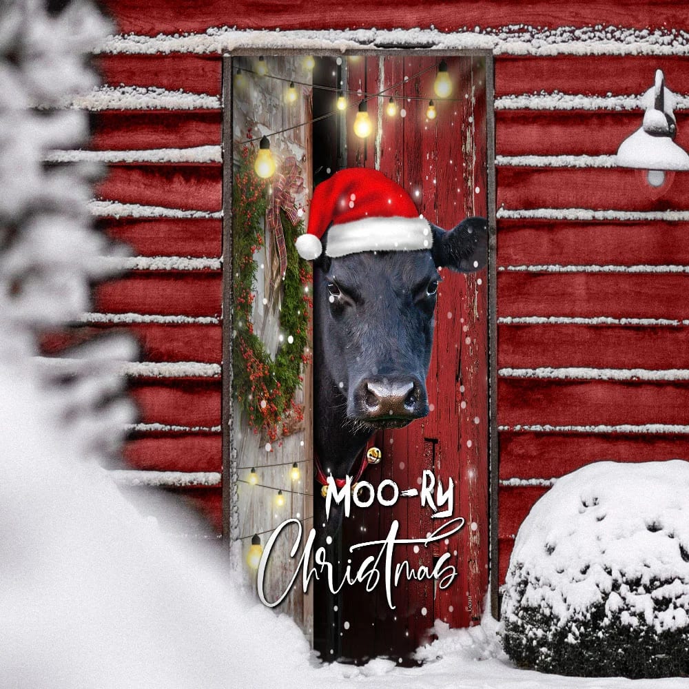 Angus Moory Christmas Door Cover Front Door Christmas Cover Christmas Outdoor Decoration Unique Gifts Doorcover 5