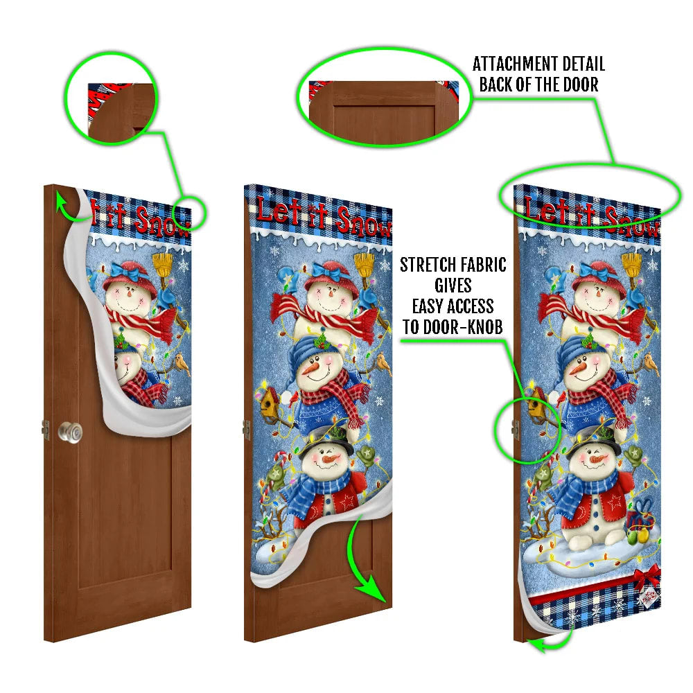 Banner Home Decor Let It Snowman Christmas Door Cover Christmas Outdoor Decoration Unique Gifts Doorcover 4 Banner Home Decor Let It Snowman Christmas Door Cover Christmas Outdoor Decoration Unique Gifts Doorcover 4