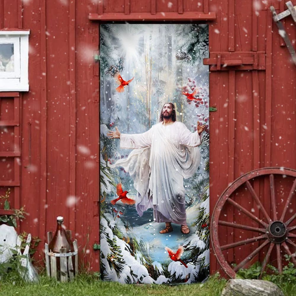 Be Still And Know That I Am God Jesus Christmas American Door Cover Housewarming Gifts Unique Gifts Doorcover 4 Be Still And Know That I Am God Jesus Christmas American Door Cover Housewarming Gifts Unique Gifts Doorcover 4