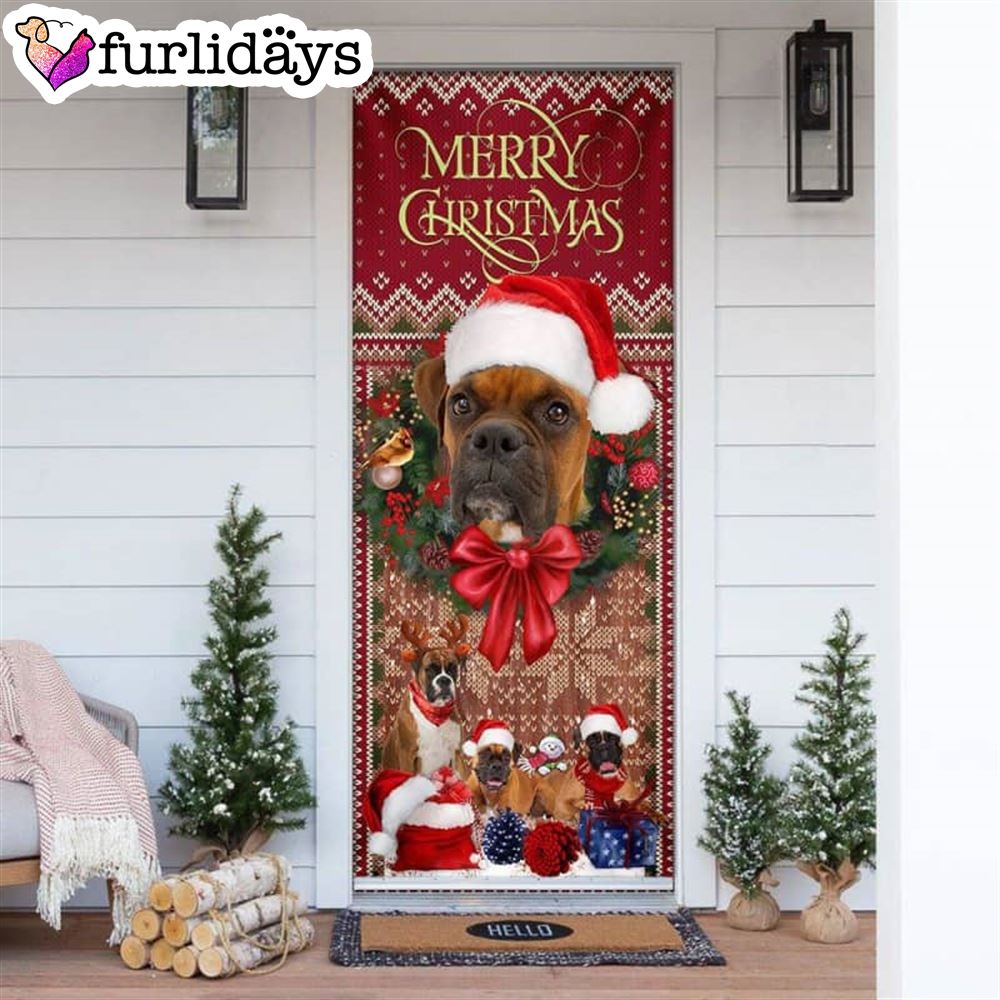 Christmas Begins With Boxer Door Cover Xmas Gifts For Pet Lovers Christmas Gift For Friends Christmas Begins With Boxer Door Cover Xmas Gifts For Pet Lovers Christmas Gift For Friends