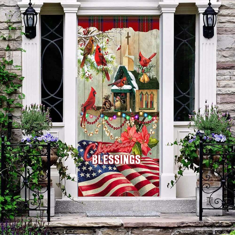 Christmas Blessings Home Door Cover Front Door Christmas Cover Christmas Outdoor Decoration 3 Christmas Blessings Home Door Cover Front Door Christmas Cover Christmas Outdoor Decoration 3