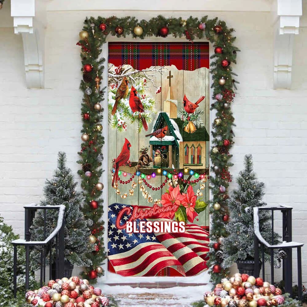 Christmas Blessings Home Door Cover Front Door Christmas Cover Christmas Outdoor Decoration 4 Christmas Blessings Home Door Cover Front Door Christmas Cover Christmas Outdoor Decoration 4