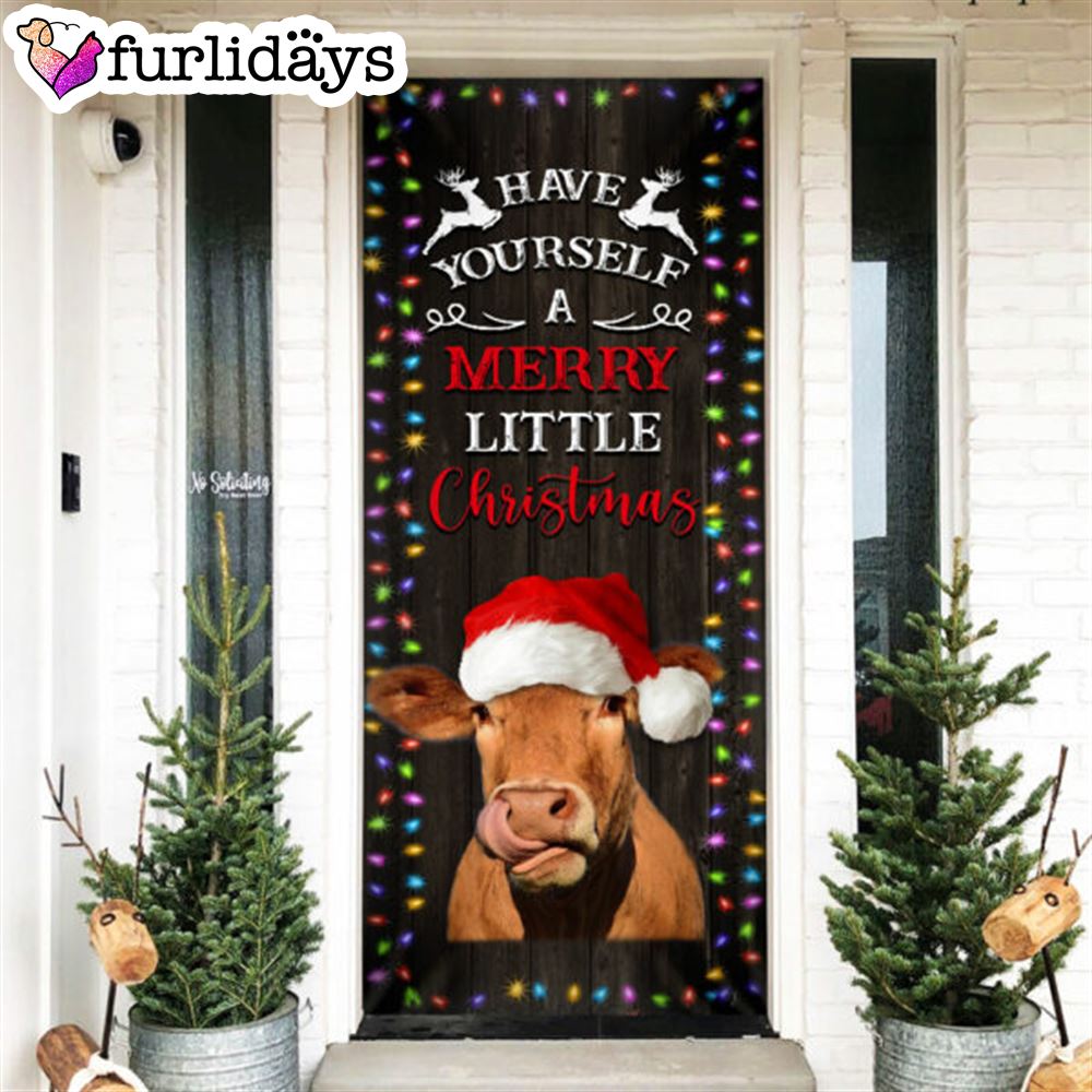 Cow Cattle Door Cover Have Yourself A Merry Little Christmas Door Christmas Cover Unique Gifts Doorcover 8 Cow Cattle Door Cover Have Yourself A Merry Little Christmas Door Christmas Cover Unique Gifts Doorcover 8