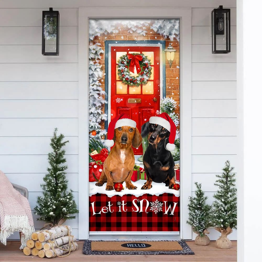 Dachshunds Christmas Door Cover Dachshund Lover Gifts Door Christmas Cover Gifts For Dog Lovers 1 Dachshunds Christmas Door Cover Dachshund Lover Gifts Door Christmas Cover Gifts For Dog Lovers 1