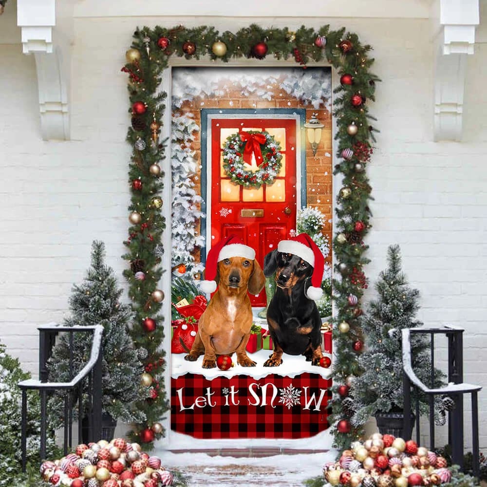 Dachshunds Christmas Door Cover Dachshund Lover Gifts Door Christmas Cover Gifts For Dog Lovers 4 Dachshunds Christmas Door Cover Dachshund Lover Gifts Door Christmas Cover Gifts For Dog Lovers 4