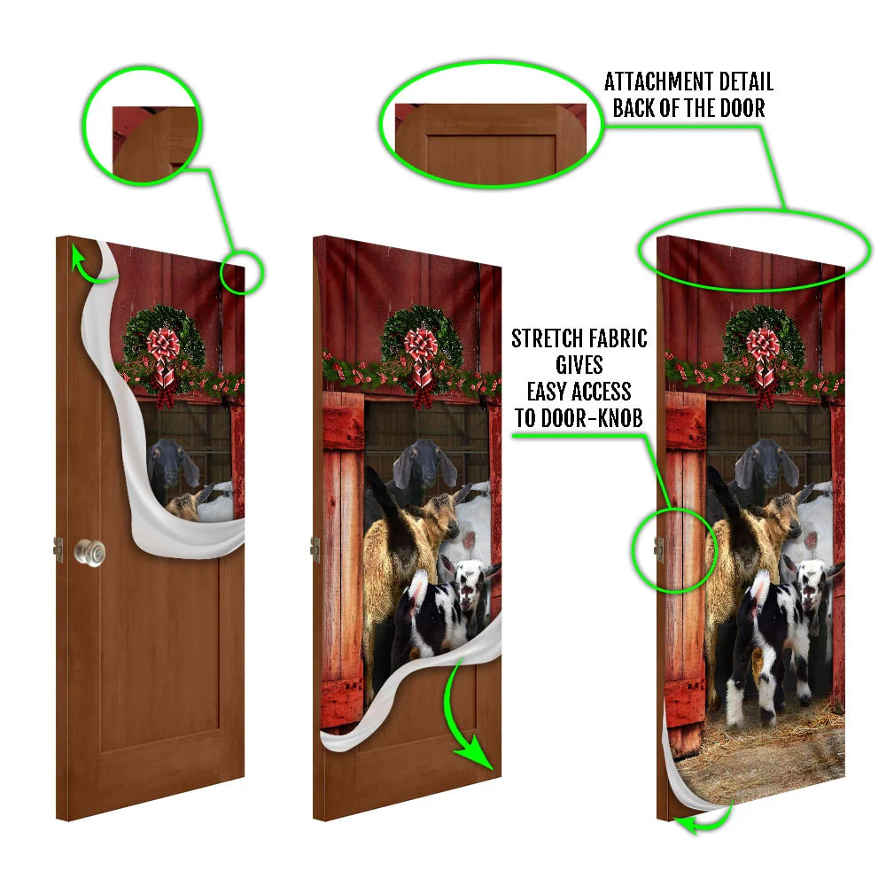 Funny Family Goat Door Cover Unique Gifts Doorcover Housewarming Gifts 5 Funny Family Goat Door Cover Unique Gifts Doorcover Housewarming Gifts 5