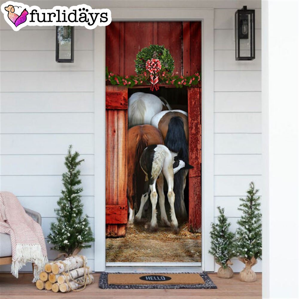 Funny Family Horse Door Cover Unique Gifts Doorcover Housewarming Gifts 6 Funny Family Horse Door Cover Unique Gifts Doorcover Housewarming Gifts 6