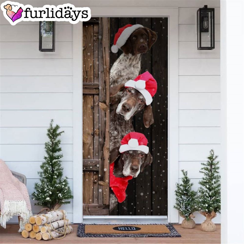 German Shorthaired Pointer Christmas Door Cover Xmas Gifts For Pet Lovers Christmas Gift For Friends German Shorthaired Pointer Christmas Door Cover Xmas Gifts For Pet Lovers Christmas Gift For Friends