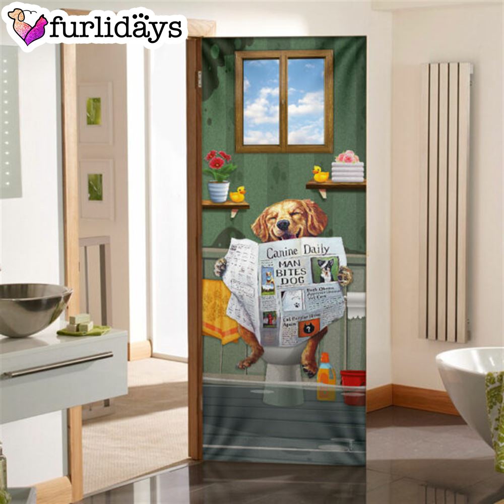 Golden Retriever Bathroom Door Cover Xmas Outdoor Decoration Gifts For Dog Lovers 6 Golden Retriever Bathroom Door Cover Xmas Outdoor Decoration Gifts For Dog Lovers 6