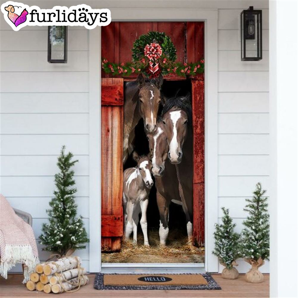 Happy Family Horse Door Cover Unique Gifts Doorcover Housewarming Gifts 7 Happy Family Horse Door Cover Unique Gifts Doorcover Housewarming Gifts 7