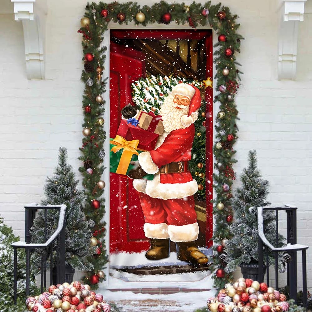 He Will Visit You At Home This Christmas Door Cover Santa Claus Door Cover Unique Gifts Doorcover 1 He Will Visit You At Home This Christmas Door Cover Santa Claus Door Cover Unique Gifts Doorcover 1