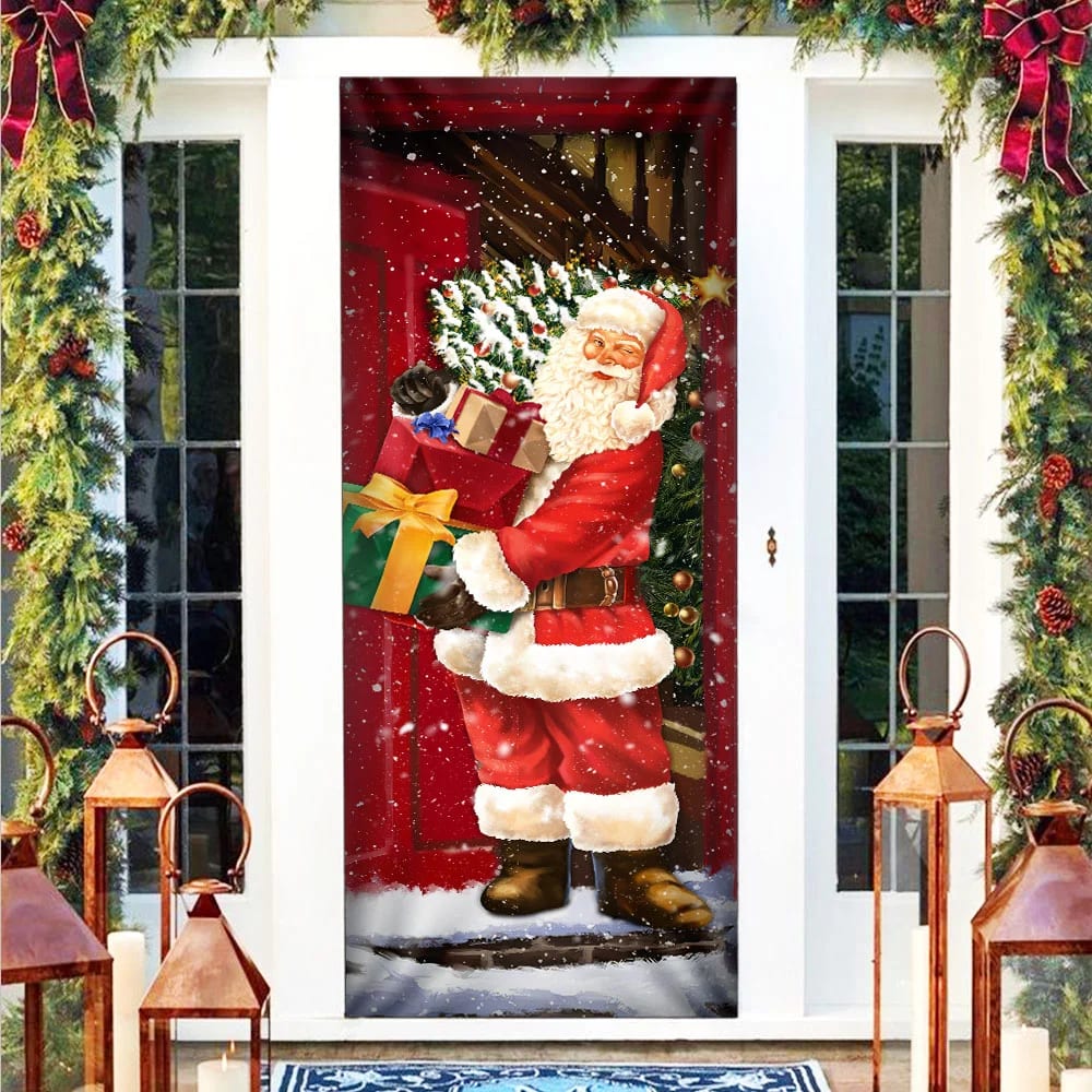 He Will Visit You At Home This Christmas Door Cover Santa Claus Door Cover Unique Gifts Doorcover 4 He Will Visit You At Home This Christmas Door Cover Santa Claus Door Cover Unique Gifts Doorcover 4