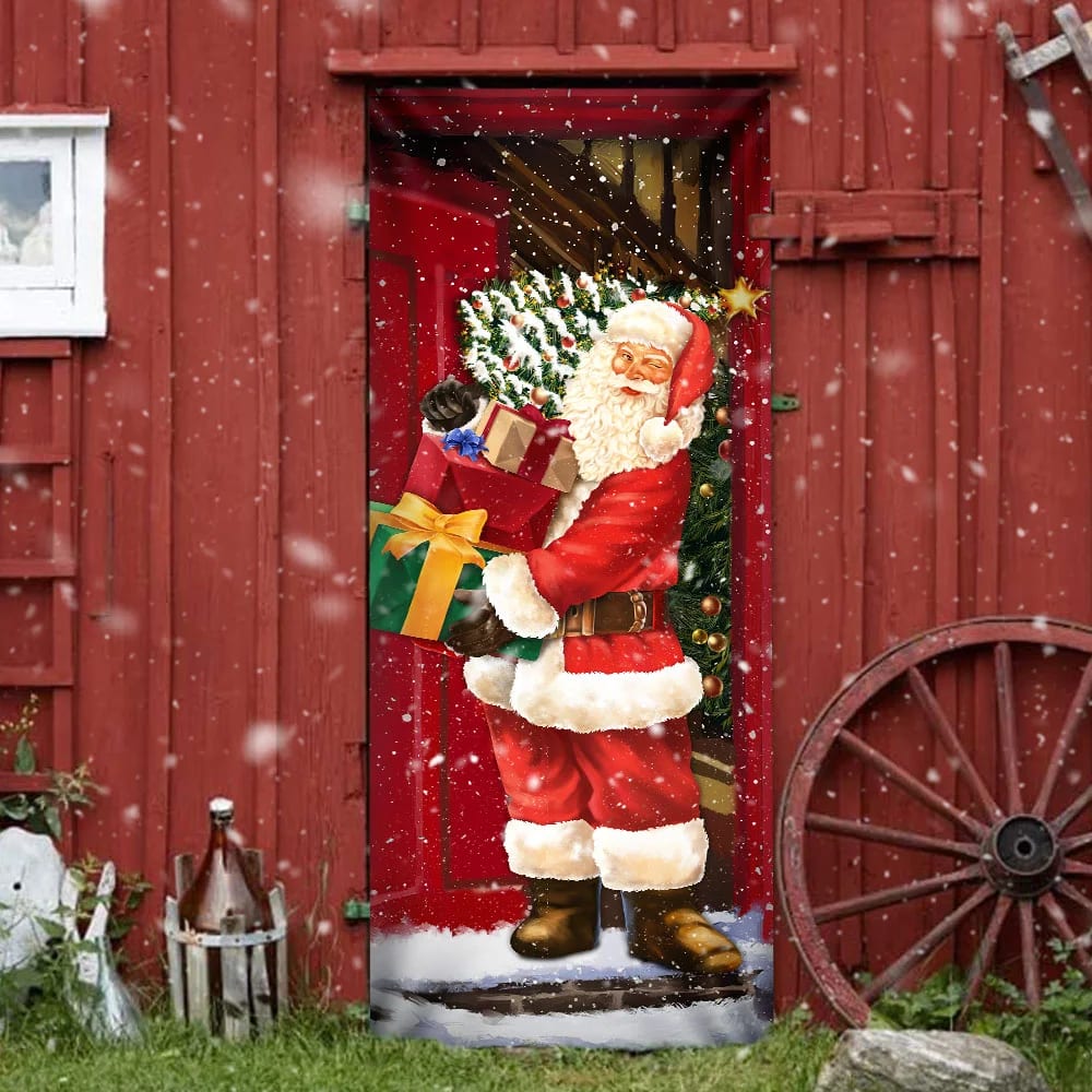 He Will Visit You At Home This Christmas Door Cover Santa Claus Door Cover Unique Gifts Doorcover 5 He Will Visit You At Home This Christmas Door Cover Santa Claus Door Cover Unique Gifts Doorcover 5