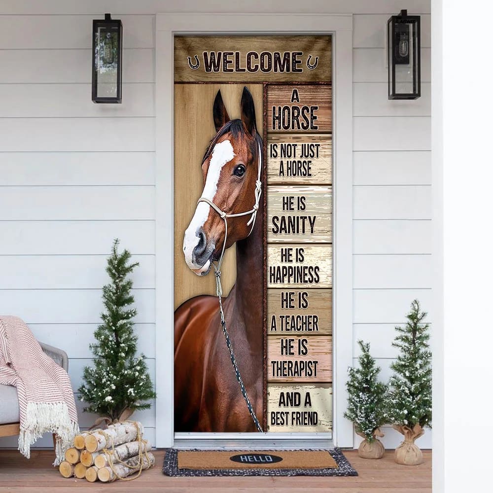 Horse A Horse Is Not Just A Horse Door Cover Unique Gifts Doorcover 1 Horse A Horse Is Not Just A Horse Door Cover Unique Gifts Doorcover 1