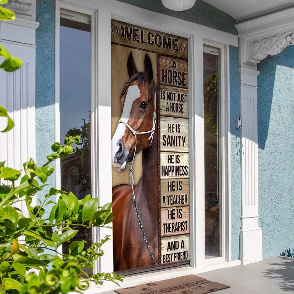 Horse A Horse Is Not Just A Horse Door Cover Unique Gifts Doorcover 3 Horse A Horse Is Not Just A Horse Door Cover Unique Gifts Doorcover 3
