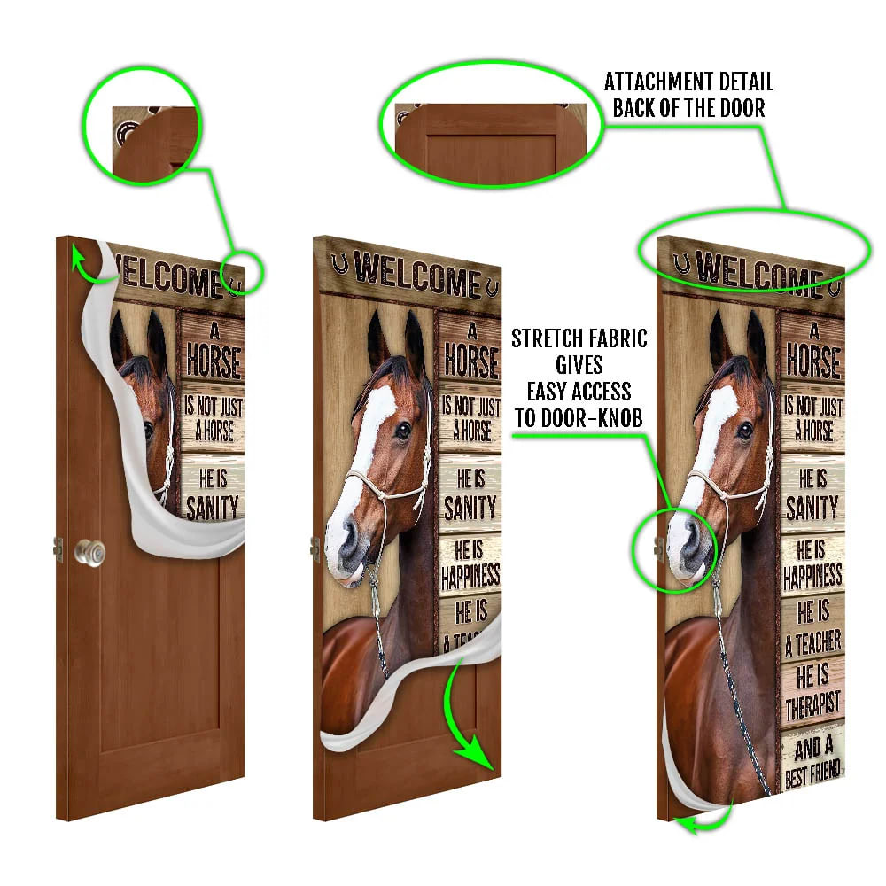 Horse A Horse Is Not Just A Horse Door Cover Unique Gifts Doorcover 5 Horse A Horse Is Not Just A Horse Door Cover Unique Gifts Doorcover 5