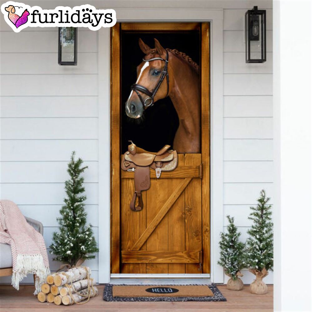 Horse In Stable Door Cover Unique Gifts Doorcover Christmas Gift For Friends 6 Horse In Stable Door Cover Unique Gifts Doorcover Christmas Gift For Friends 6