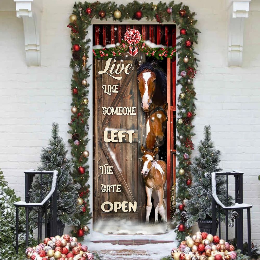 Horse Life Door Cover Unique Gifts Doorcover Christmas Gift For Friends 4 Horse Life Door Cover Unique Gifts Doorcover Christmas Gift For Friends 4