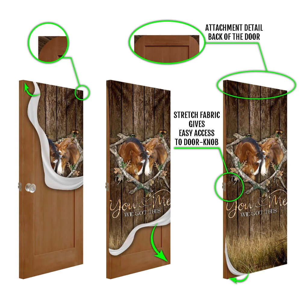 Horse Lover. You And Me We Got This Door Cover Unique Gifts Doorcover 5 Horse Lover. You And Me We Got This Door Cover Unique Gifts Doorcover 5