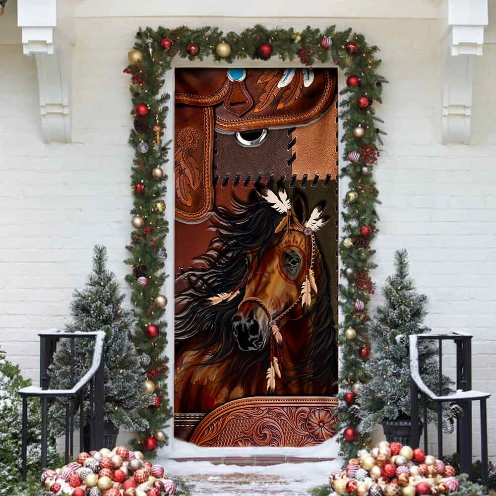 Horse Spirit Door Cover Unique Gifts Doorcover Holiday Decor 4 Horse Spirit Door Cover Unique Gifts Doorcover Holiday Decor 4