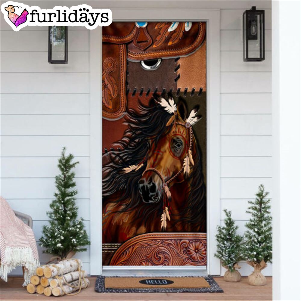 Horse Spirit Door Cover Unique Gifts Doorcover Holiday Decor 6 Horse Spirit Door Cover Unique Gifts Doorcover Holiday Decor 6
