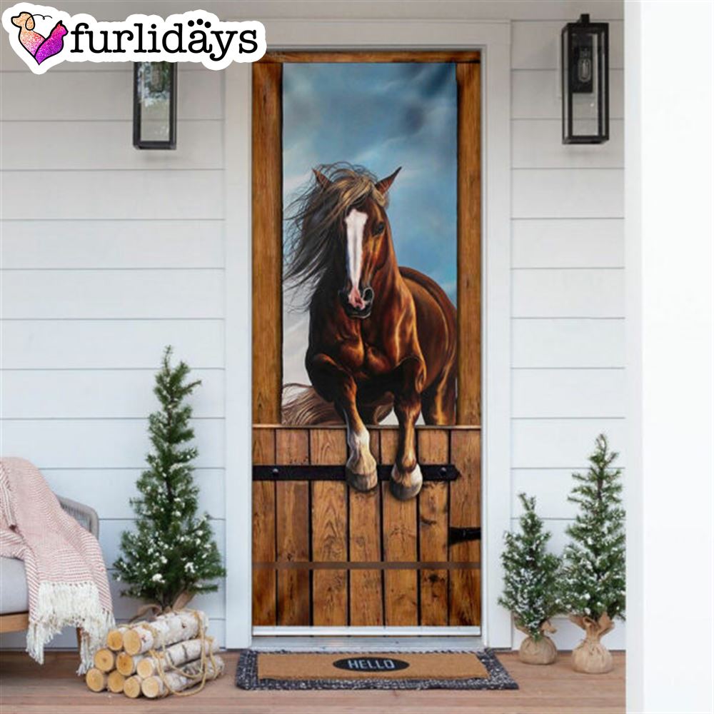 Horse Stall Door Cover Unique Gifts Doorcover Housewarming Gifts 6 Horse Stall Door Cover Unique Gifts Doorcover Housewarming Gifts 6