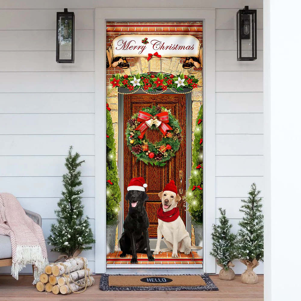 Labrador Retriever Christmas Door Cover Unique Gifts Doorcover 1 Labrador Retriever Christmas Door Cover Unique Gifts Doorcover 1