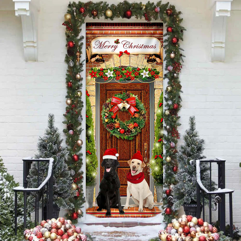 Labrador Retriever Christmas Door Cover Unique Gifts Doorcover 2 Labrador Retriever Christmas Door Cover Unique Gifts Doorcover 2