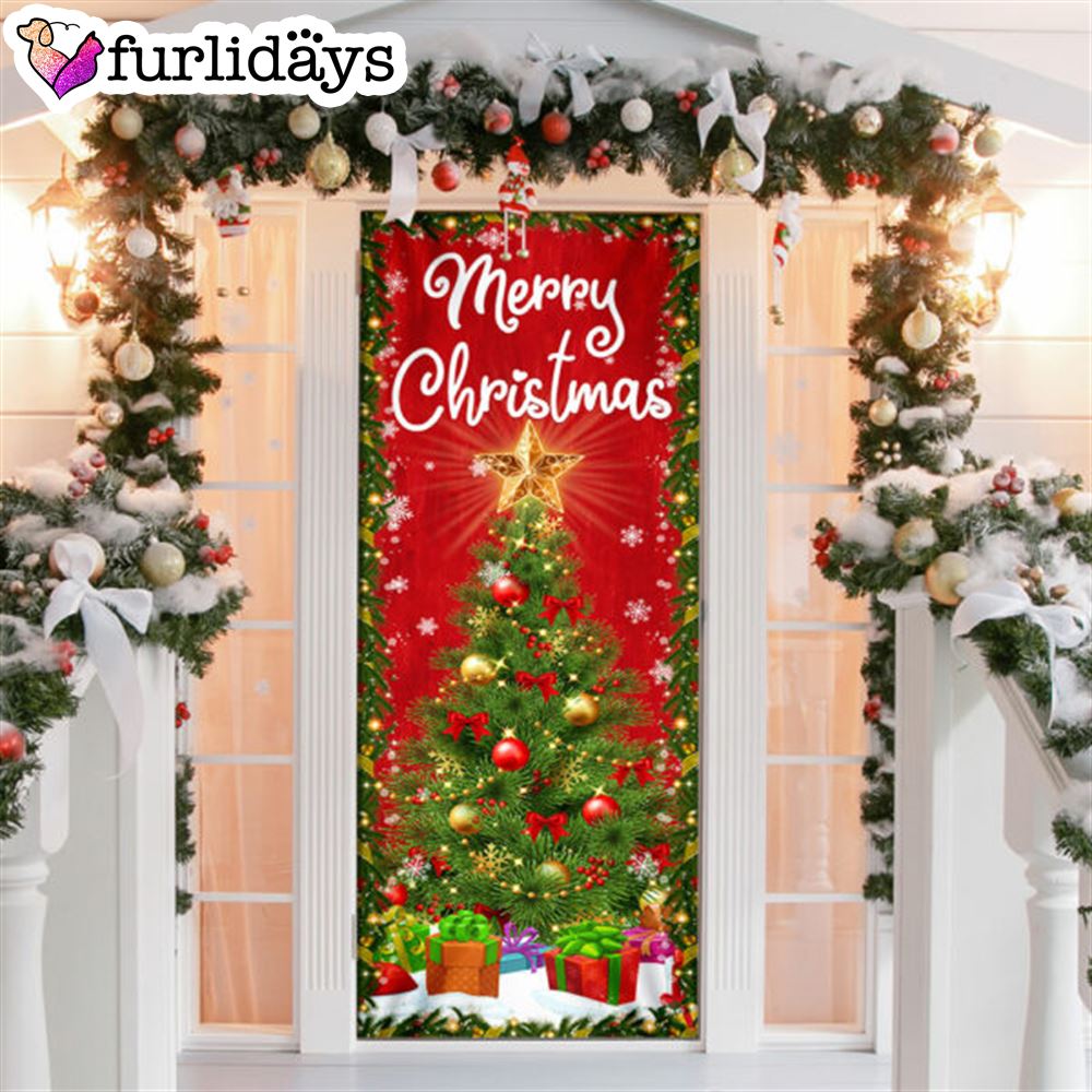 Merry Christmas Door Cover Christmas Tree Decor Unique Gifts Doorcover 6 Merry Christmas Door Cover Christmas Tree Decor Unique Gifts Doorcover 6